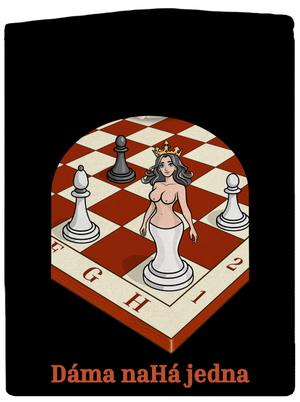 Dáma nahá jedna pánska mikina na zips Black