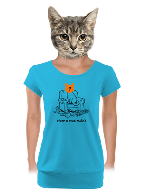 dámske tričko s lemom