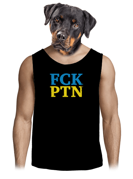 FCK PTN pánske tielko Black