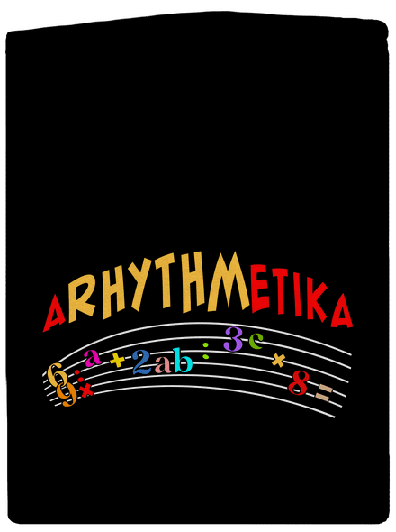 Arhythmetika pánska mikina na zips Black