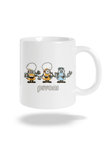 Pivoni klasický hrnček White