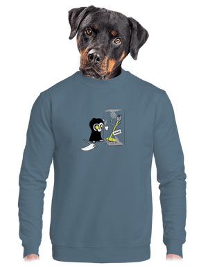 unisex mikina bez kapucne