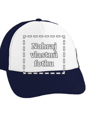 Vlastná potlač šiltovka truckerka French Navy cap