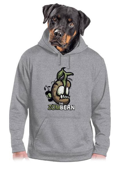 Zombean pánska mikina klokanka Light Melange