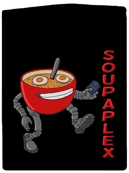 Soupaplex dámska mikina na zips Black