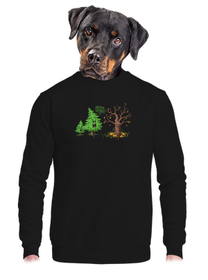 Sodoma Gomora unisex mikina bez kapucne Black