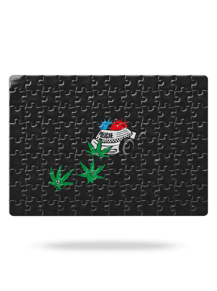 Ganja kríza puzzle White