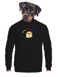 unisex mikina bez kapucne