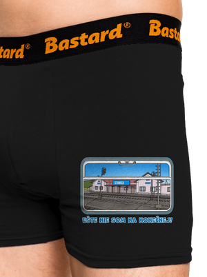 Nie som na konečnej boxerky Black