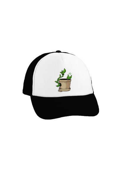 Rebel šiltovka truckerka Black cap