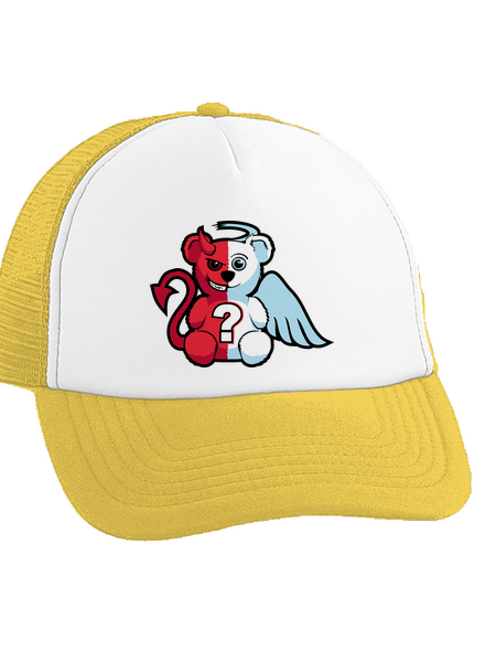 Anjel vs. diabol šiltovka truckerka Sunflower cap