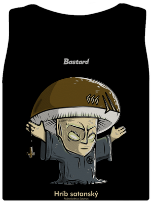 Hríb satanský dámske tielko klasické Black