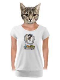 dámske tričko s lemom