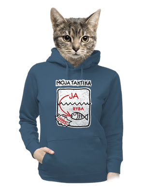 dámska mikina klokanka