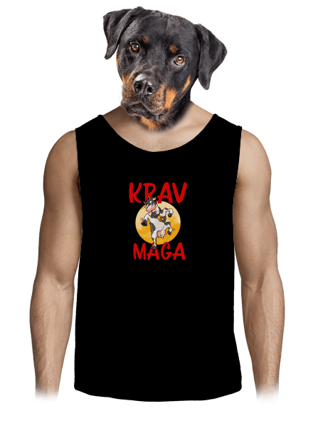 Krav Maga pánske tielko Black