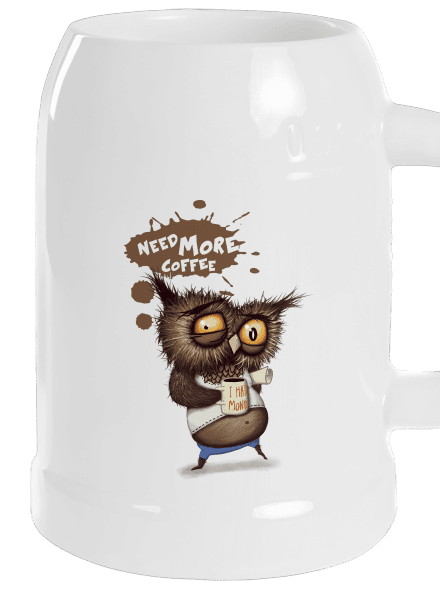 Need more coffee polliter White