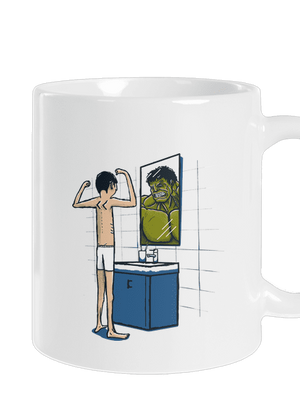 Hulk klasický hrnček White