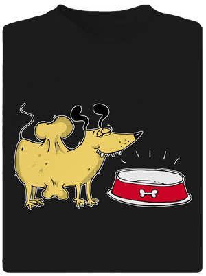 Kostička detské športové tričko Black