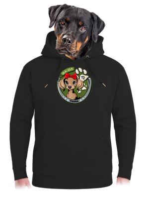 Psí horoskop: Panna unisex mikina premium Dark Black