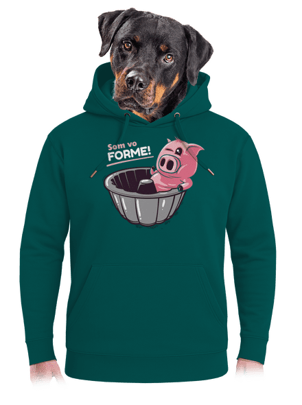 Vo forme unisex mikina premium Emerald Green