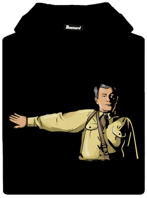 Volám sa dámska mikina klokanka Black