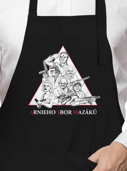 Arnieho sbor mazáků zástera Black