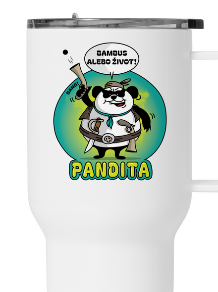Pandita termohrnček White