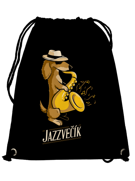Jazzvečík vak Black