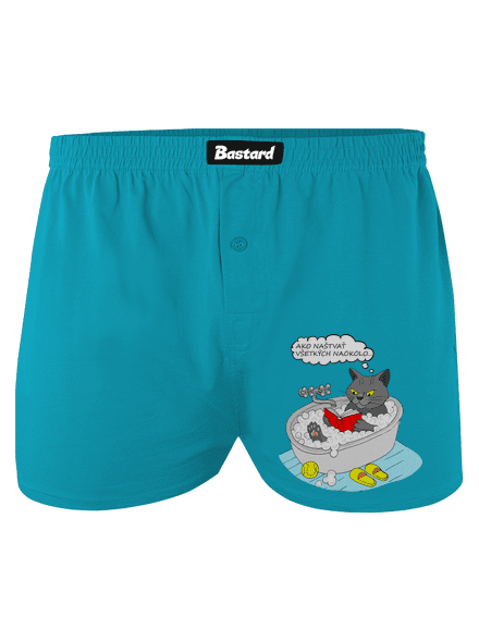 Ako všetkých naštvať pánske trenky Turquoise