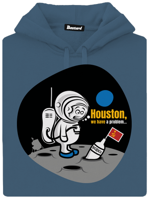 Máme problém dámska mikina klokanka Denim