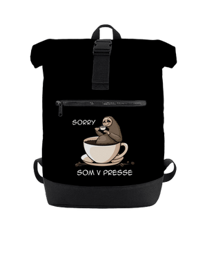 V presse batoh Black