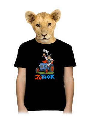 ZeThor detské tričko Black