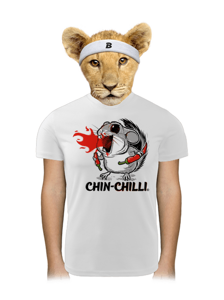 Chinchilli detské športové tričko White