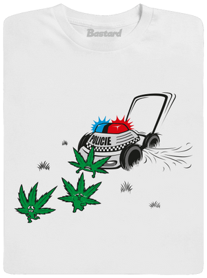 Ganja kríza pánske tričko White