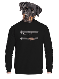 unisex mikina bez kapucne