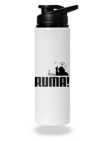 Ruma flaša na vodu White