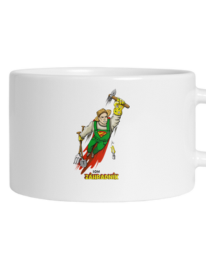 Záhradník hrnček makronka White