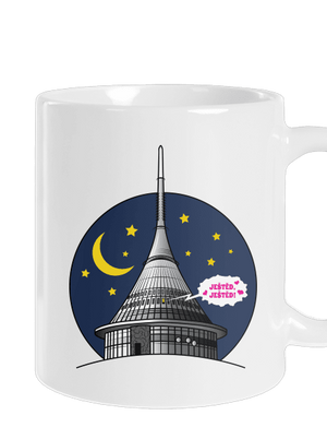 Ještěd klasický hrnček White