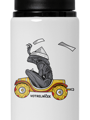 Votrelníček flaša na vodu White