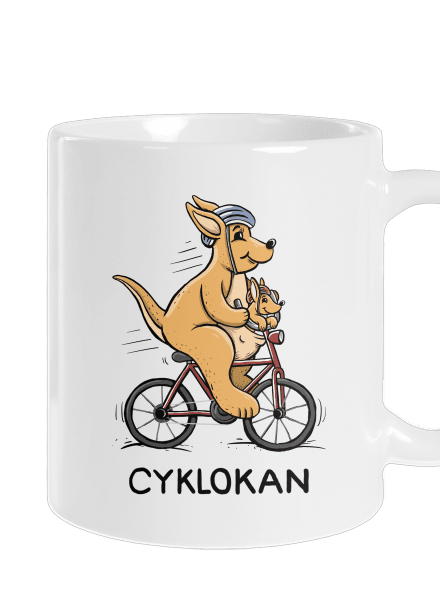 Cyklokan klasický hrnček White
