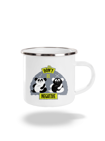 Don't be negative plecháčik White