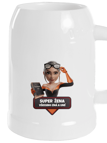 Super mama polliter White