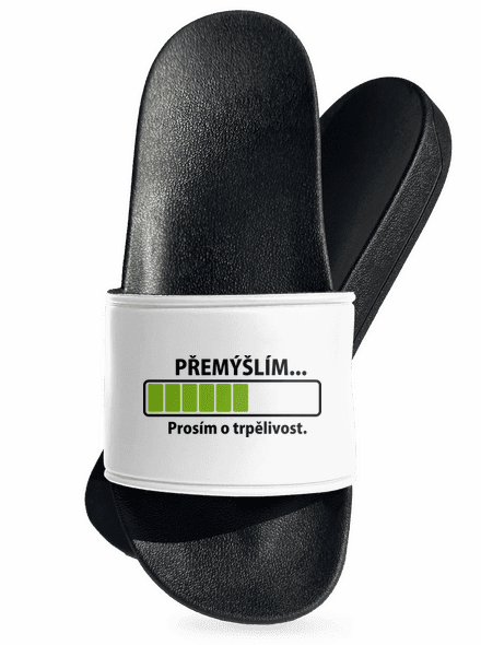 Premýšľam šľapky White