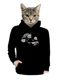 dámska mikina klokanka