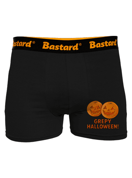 Grepy Halloween boxerky Black