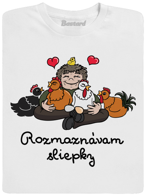 Rozmaznávam sliepky detské tričko White