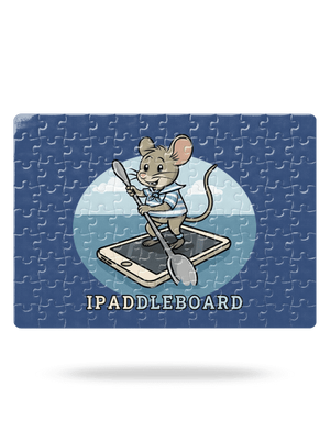 Ipaddleboard puzzle White