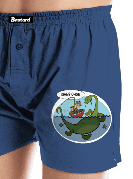 Divný úhor pánske trenky Blue