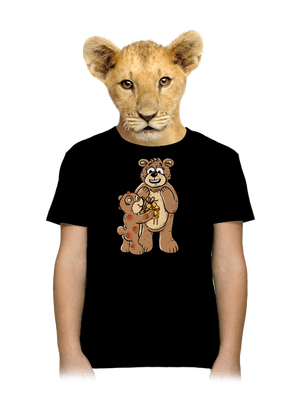 Hrdí rodičia detské tričko Black