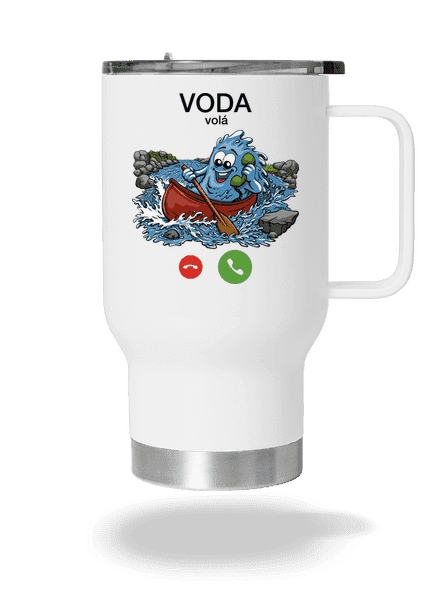 Voda volá termohrnček White